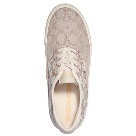 COACH Women's Citysole Skate Lace Up Sneakers - Picture 4 of 6
